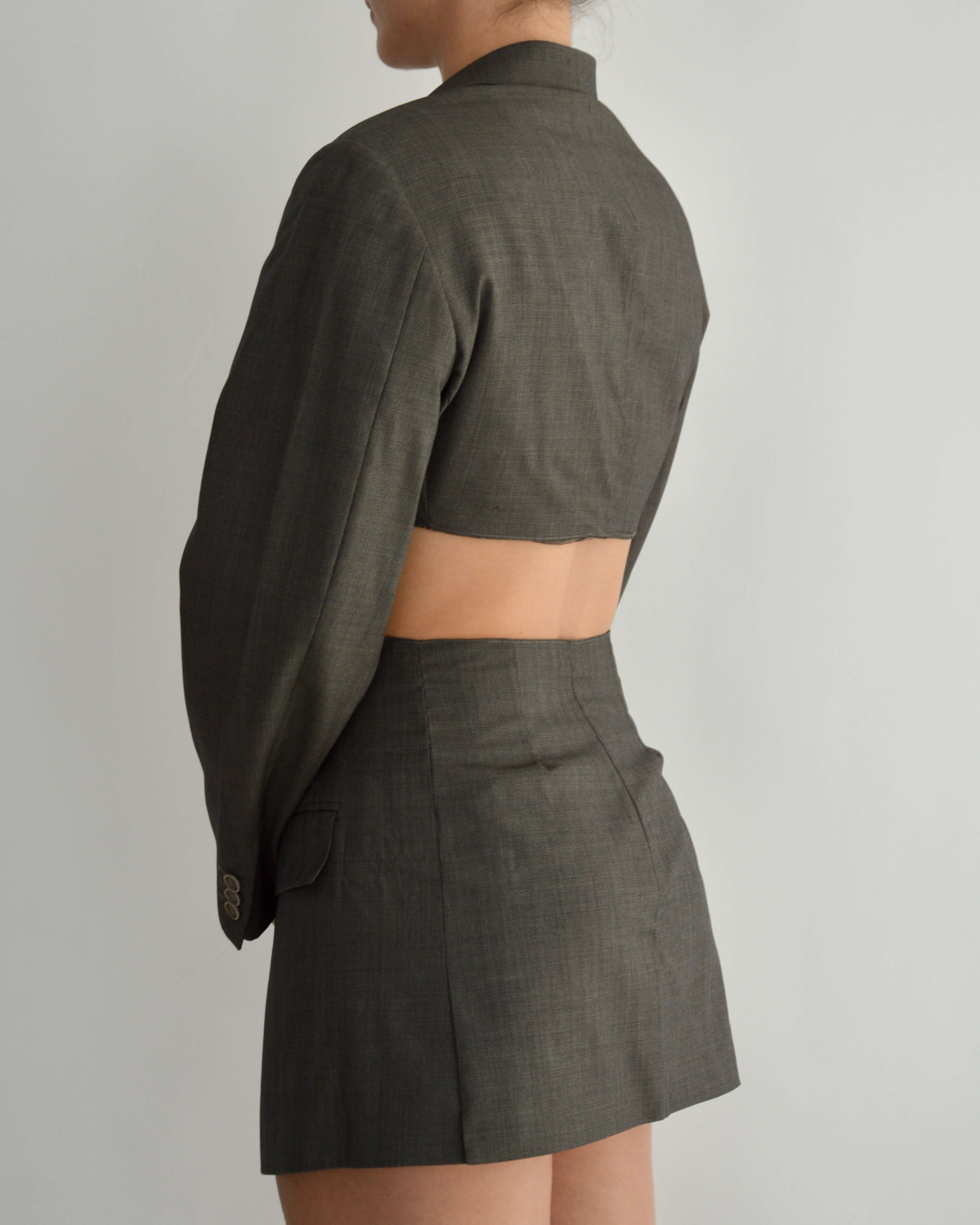 Blaset - Dark Brown Green Reflects (XS/S)