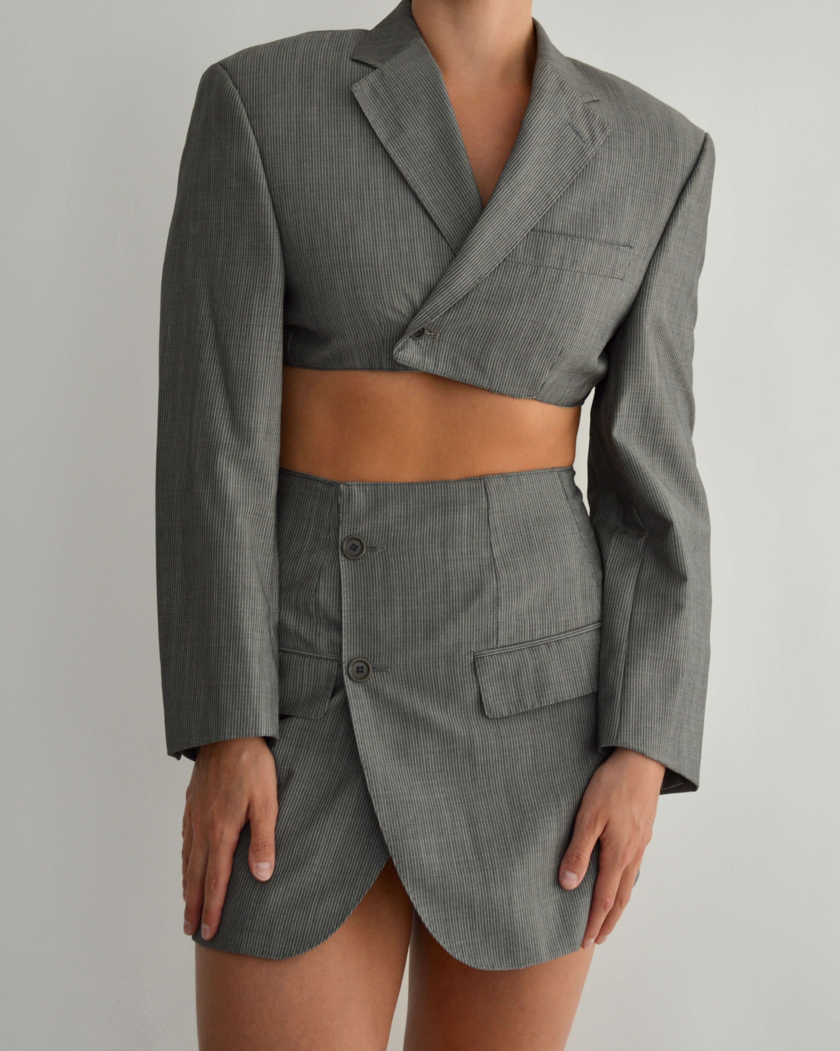 Blaset - Grey White Lines (XS/S)