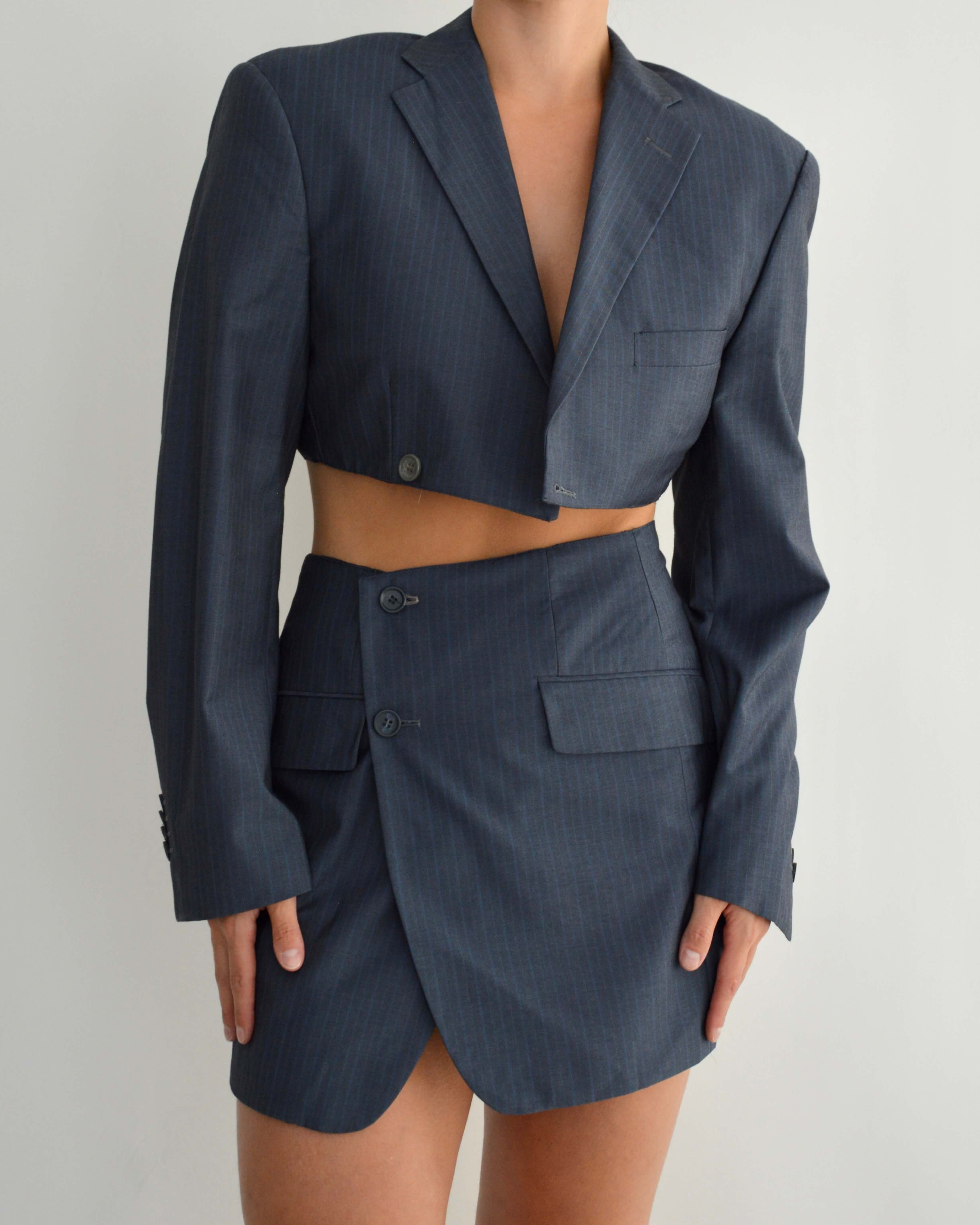 Blaset - Blue Lighter Blue Lines (S/M)