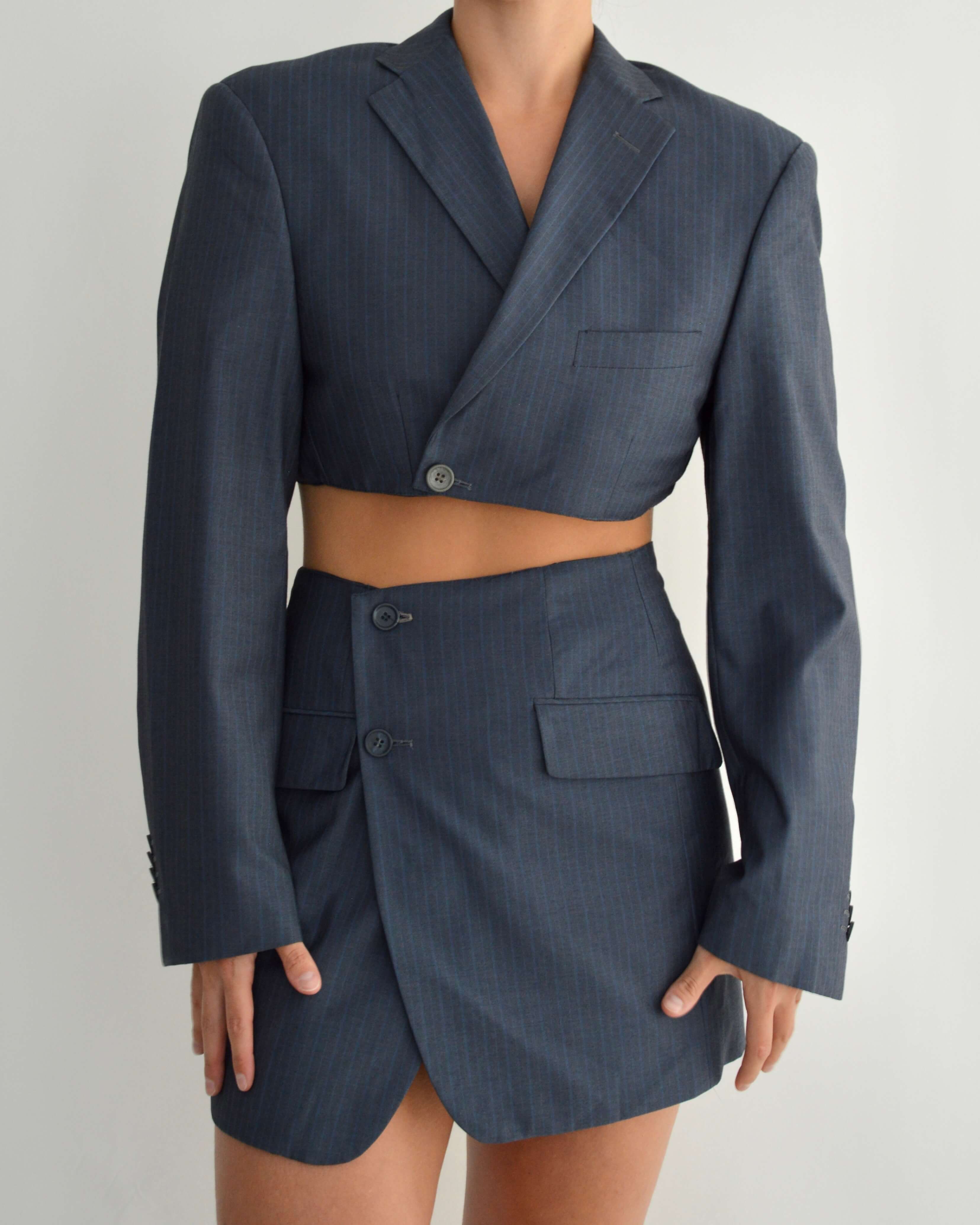 Blaset - Blue Lighter Blue Lines (S/M)