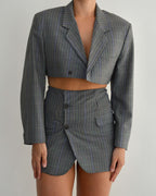 Blaset - Plaided Blue (XS/S)