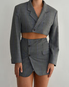 Blaset - Plaided Blue (XS/S)