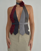 Tie Top & Flower Choker - nº 1 (XS/M)