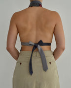 Tie Top & Flower Choker - nº 1 (XS/M)