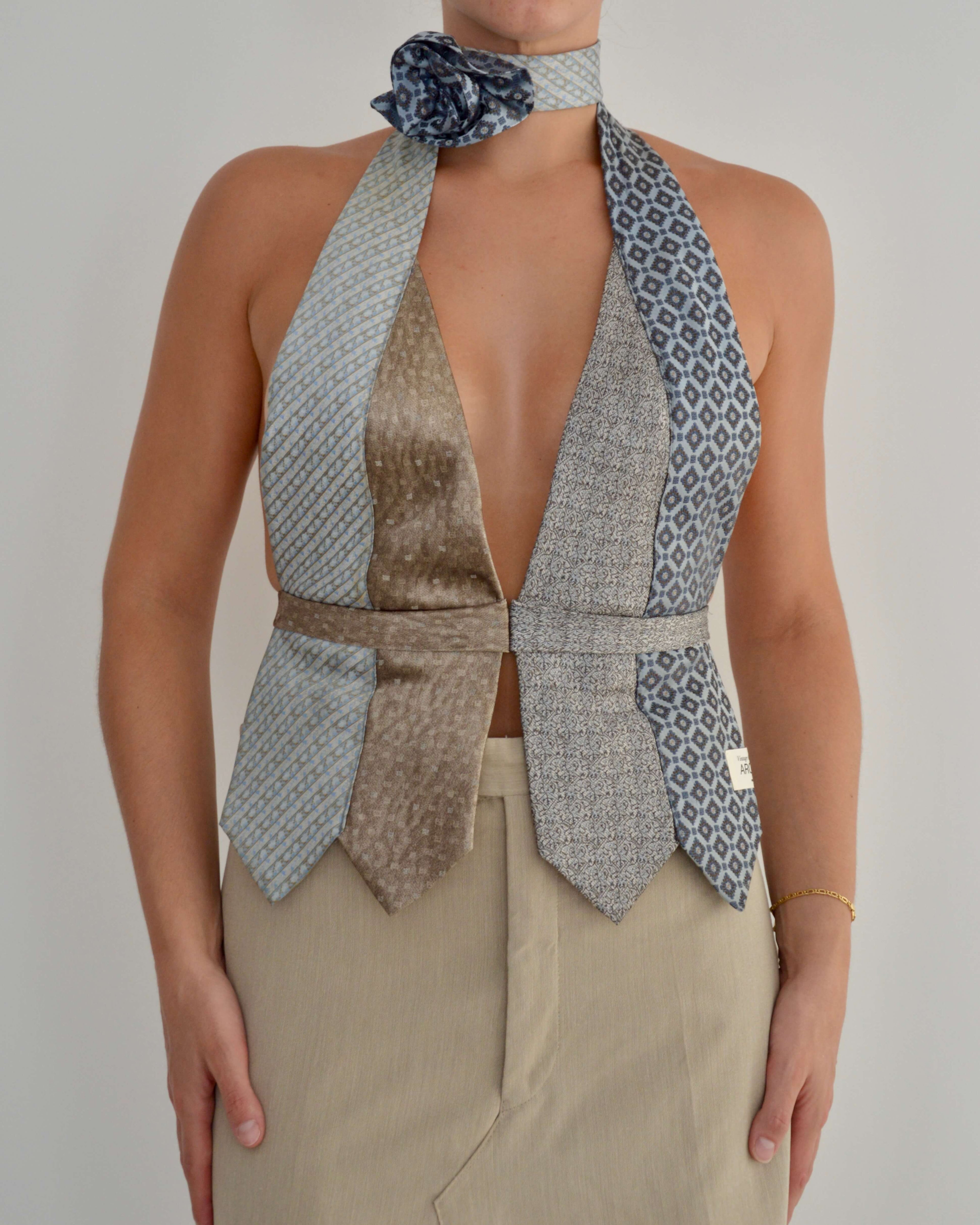 Tie Top & Flower Choker - nº 2 (S/M)