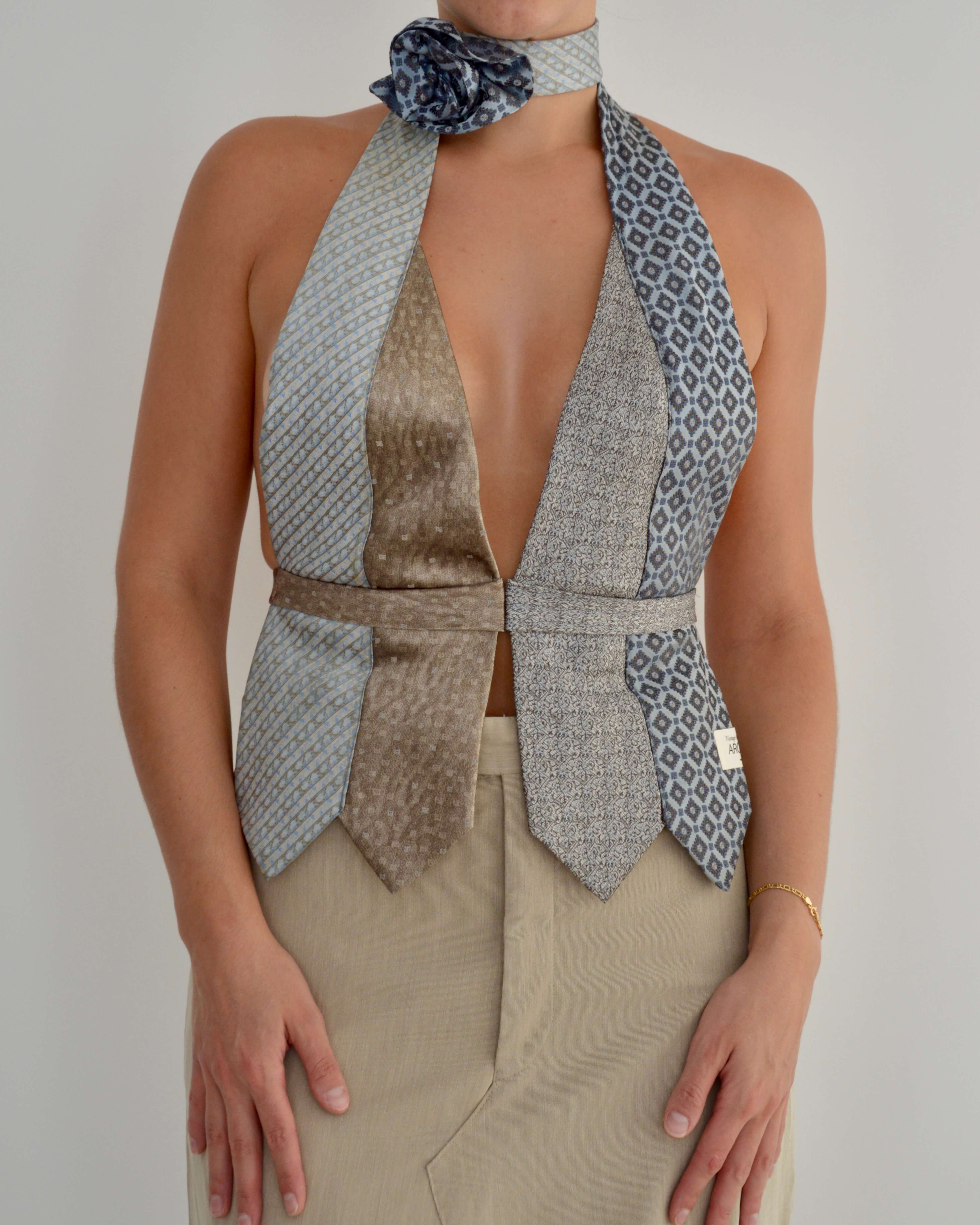 Tie Top & Flower Choker - nº 2 (S/M)