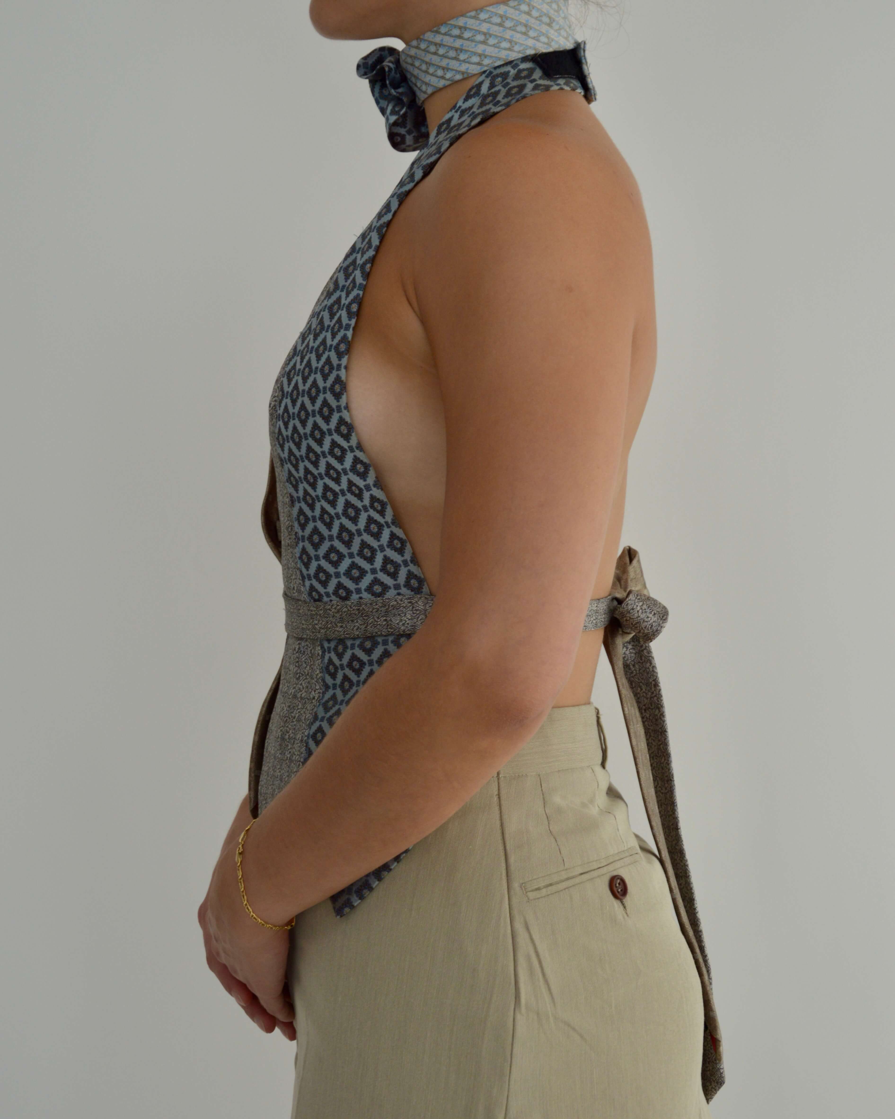 Tie Top & Flower Choker - nº 2 (S/M)