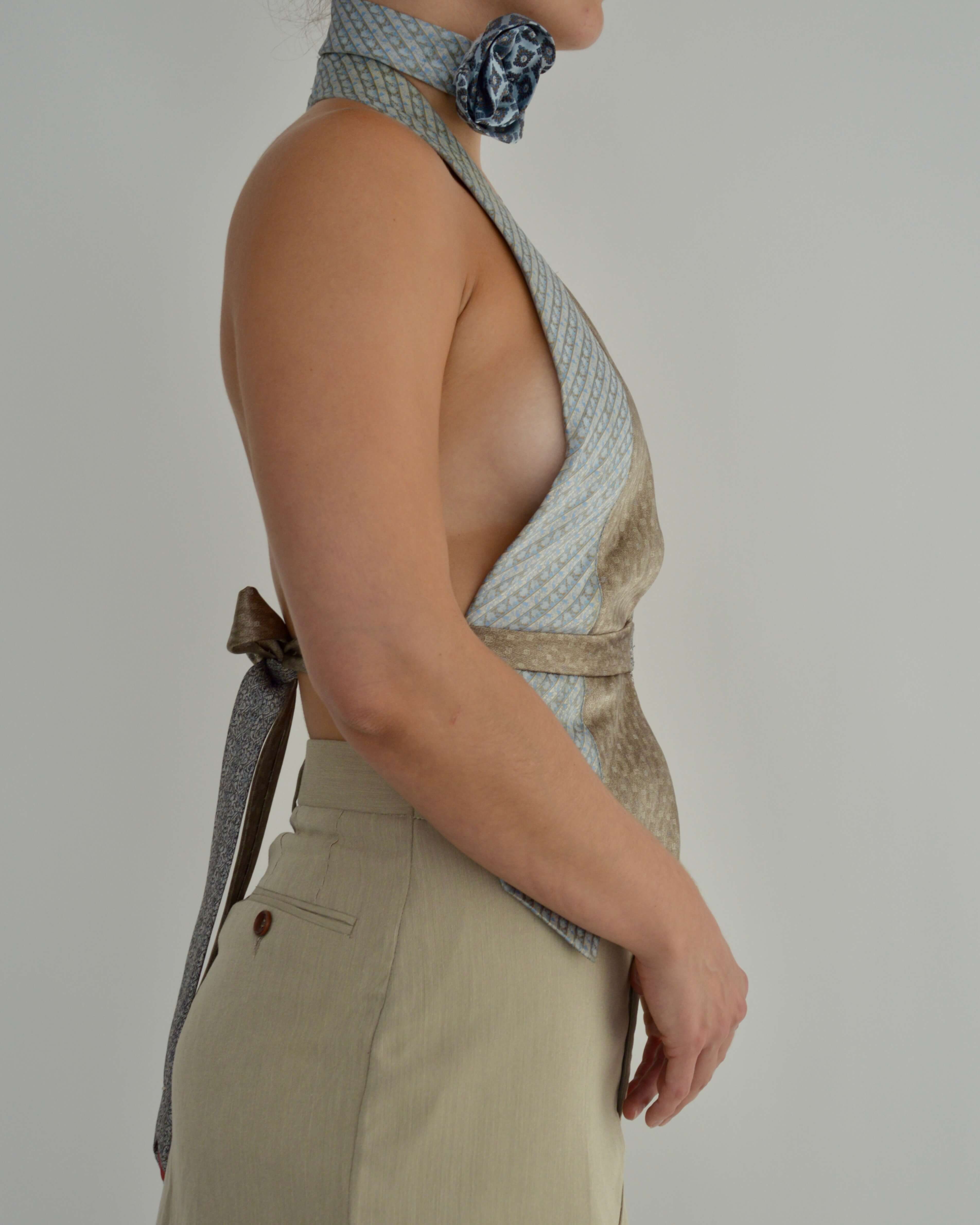 Tie Top & Flower Choker - nº 2 (S/M)