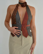 Tie Top & Flower Choker - nº 3 (S/M)