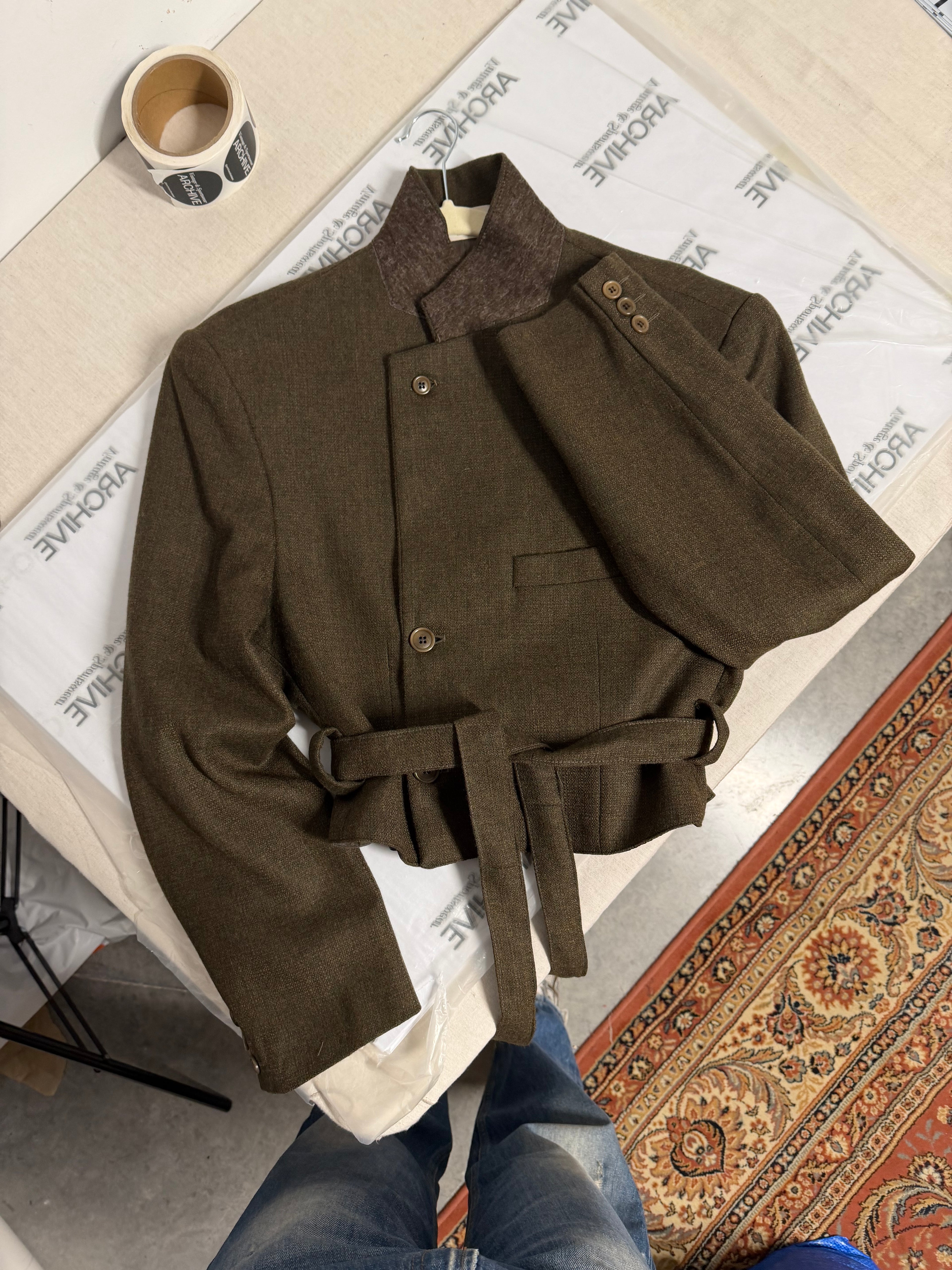 Tied-up Blazer - Perfect Greenish (S)