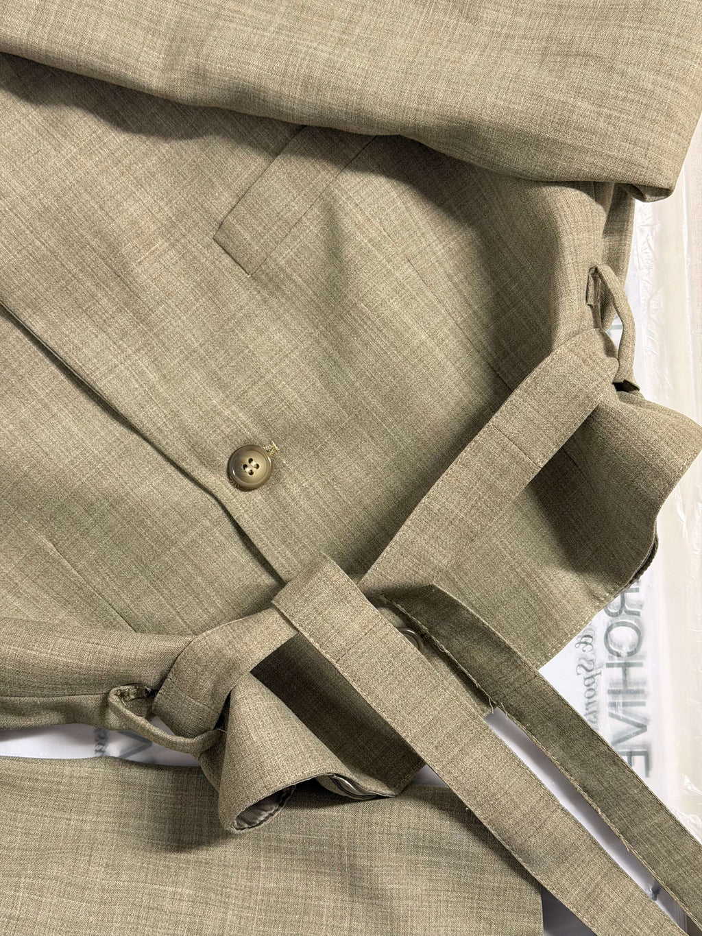 Tied-up Blazer - Soft Green (M)