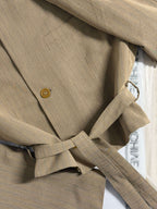 Tied-up Blazer - Sepia (S)