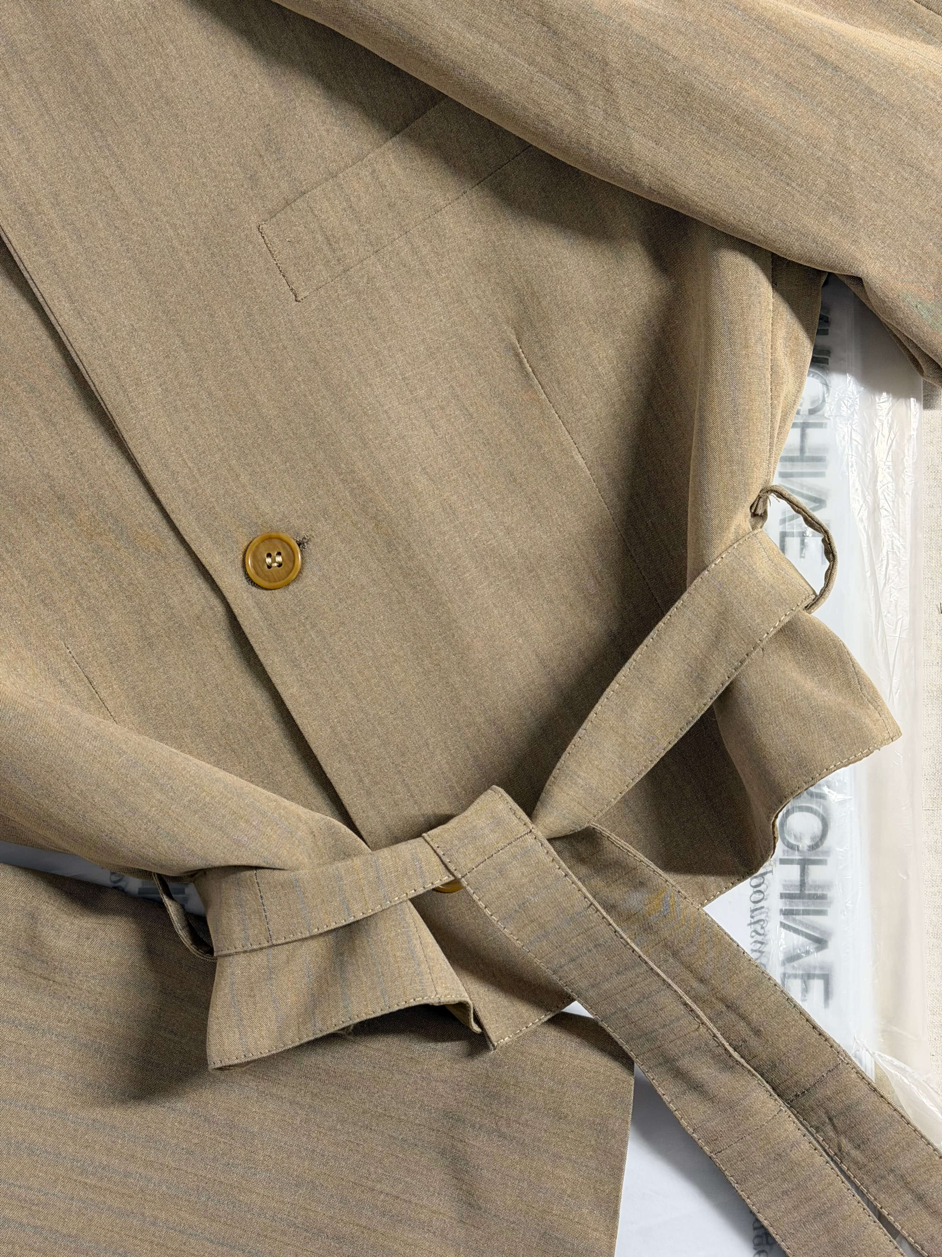 Tied-up Blazer - Sepia (S)
