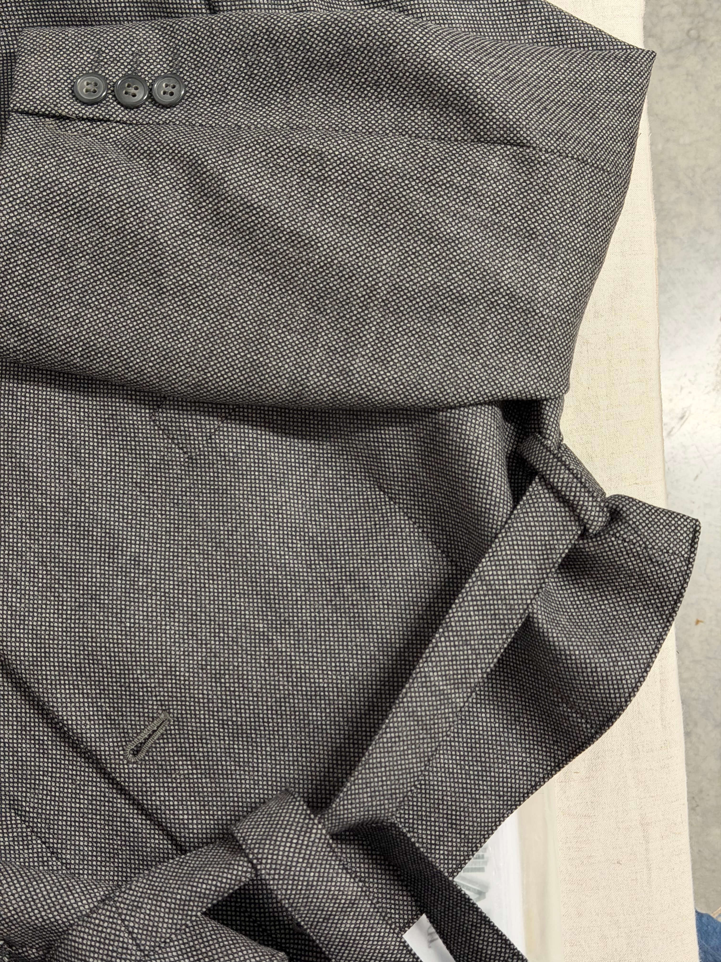 Tied-up Blazer - Textured Business (M)