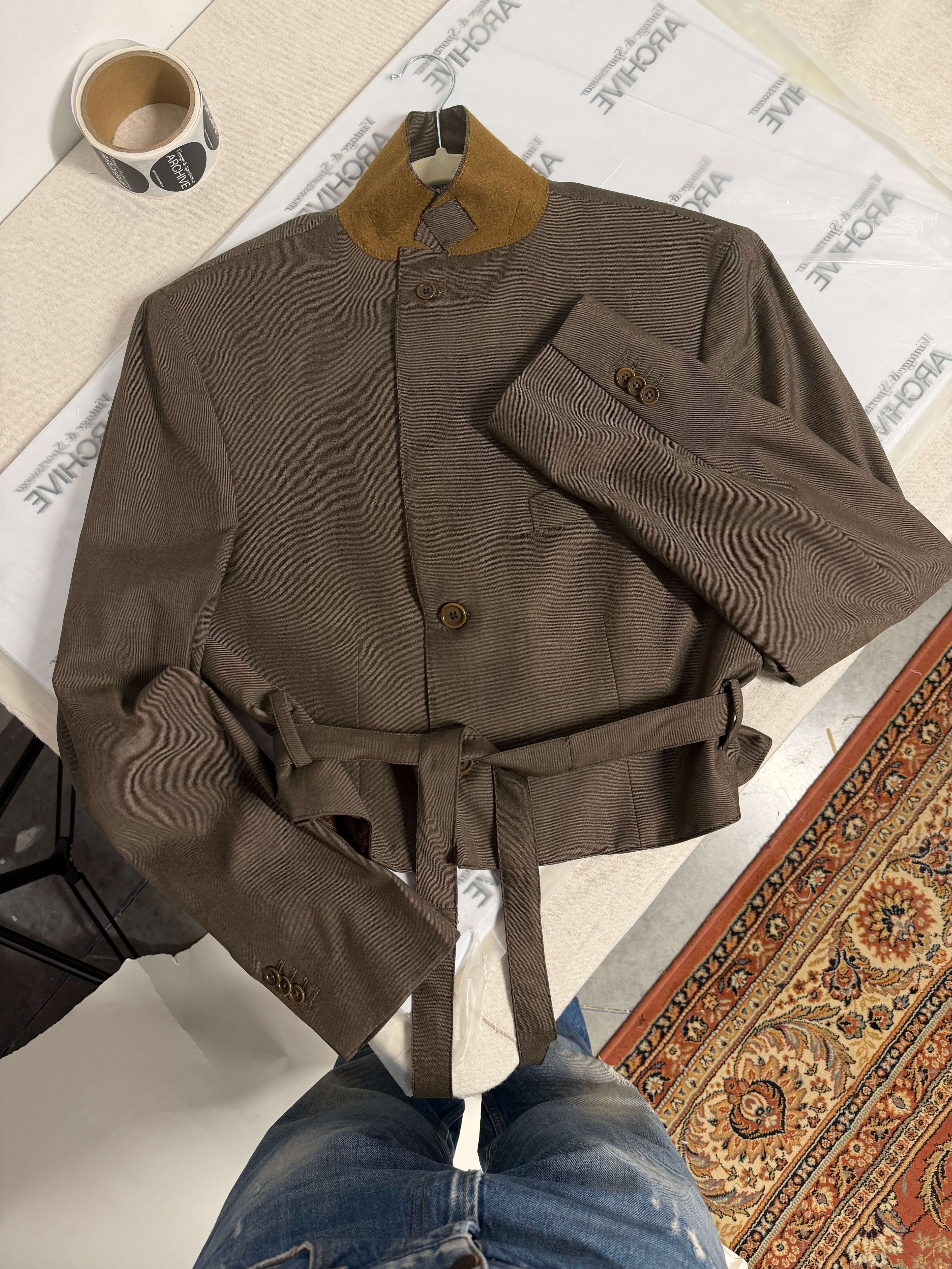 Tied-up Blazer - Brown Perfection (M)