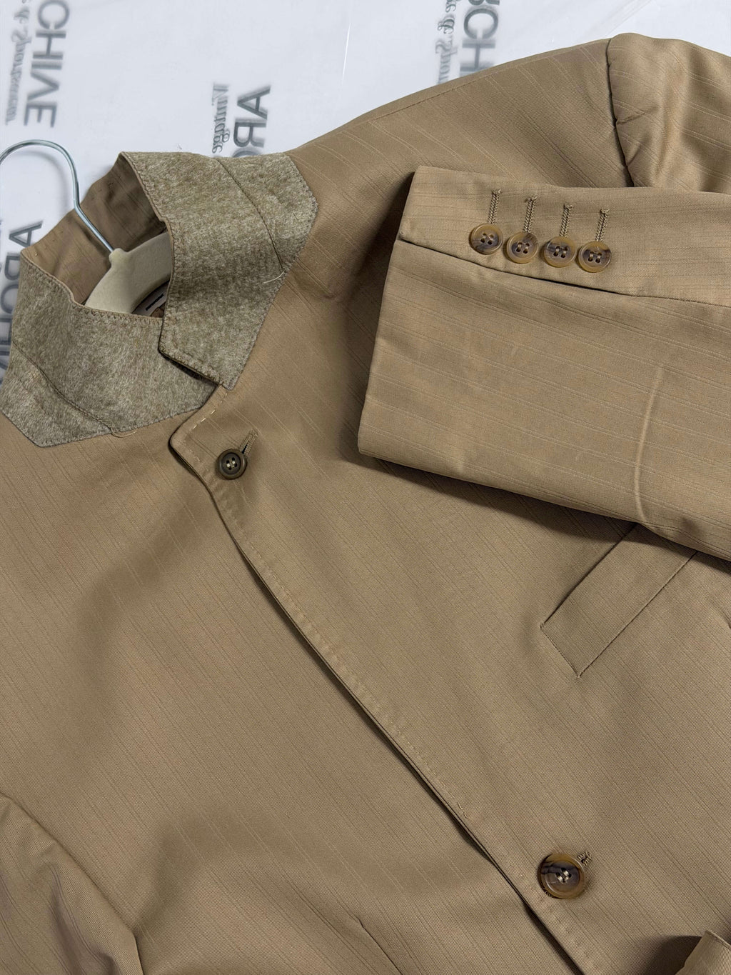Vegan Tied-up Blazer - Beige (M)