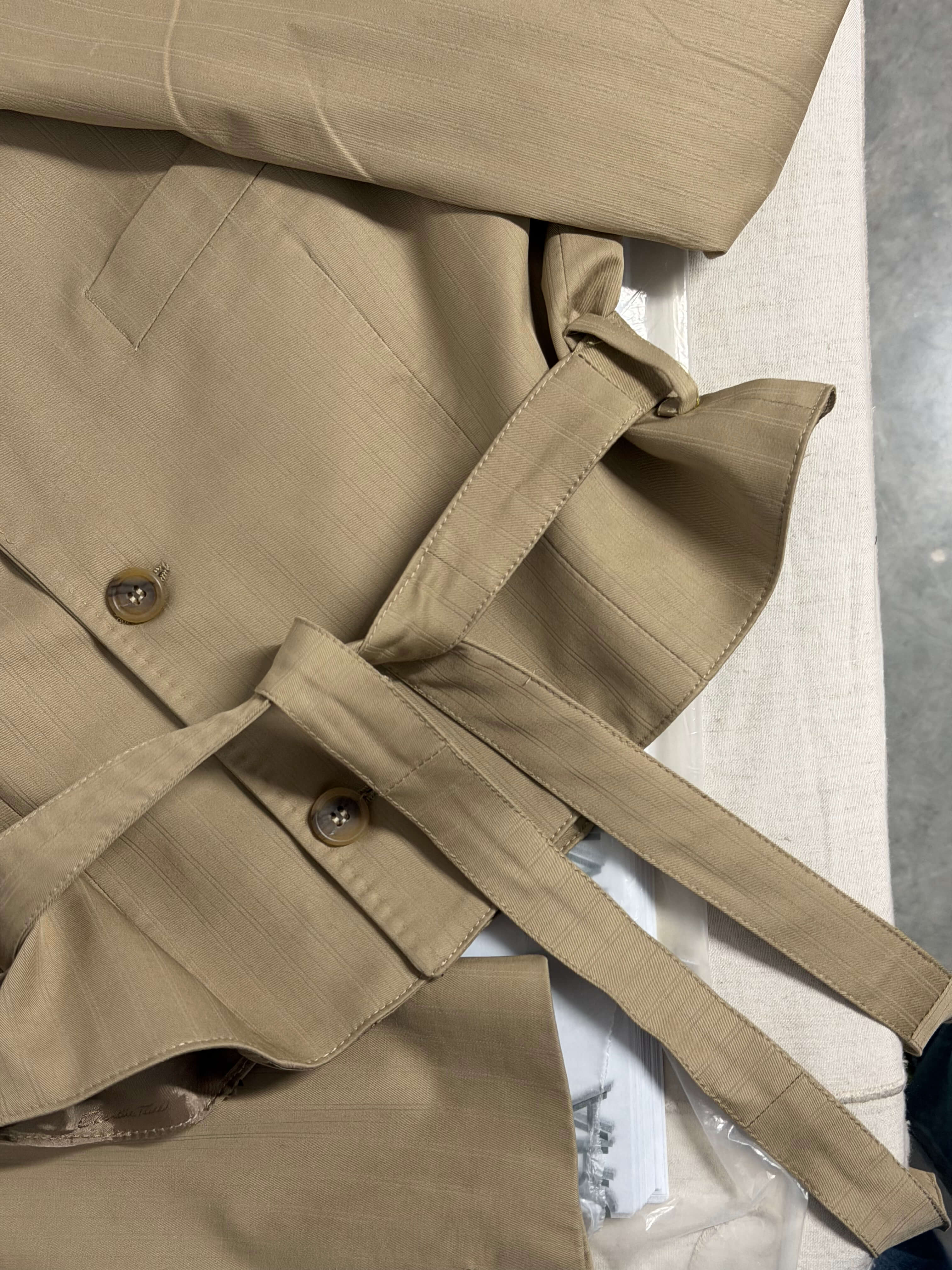 Vegan Tied-up Blazer - Beige (M)