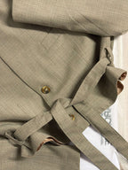 Tied-up Blazer - Light Green (M)