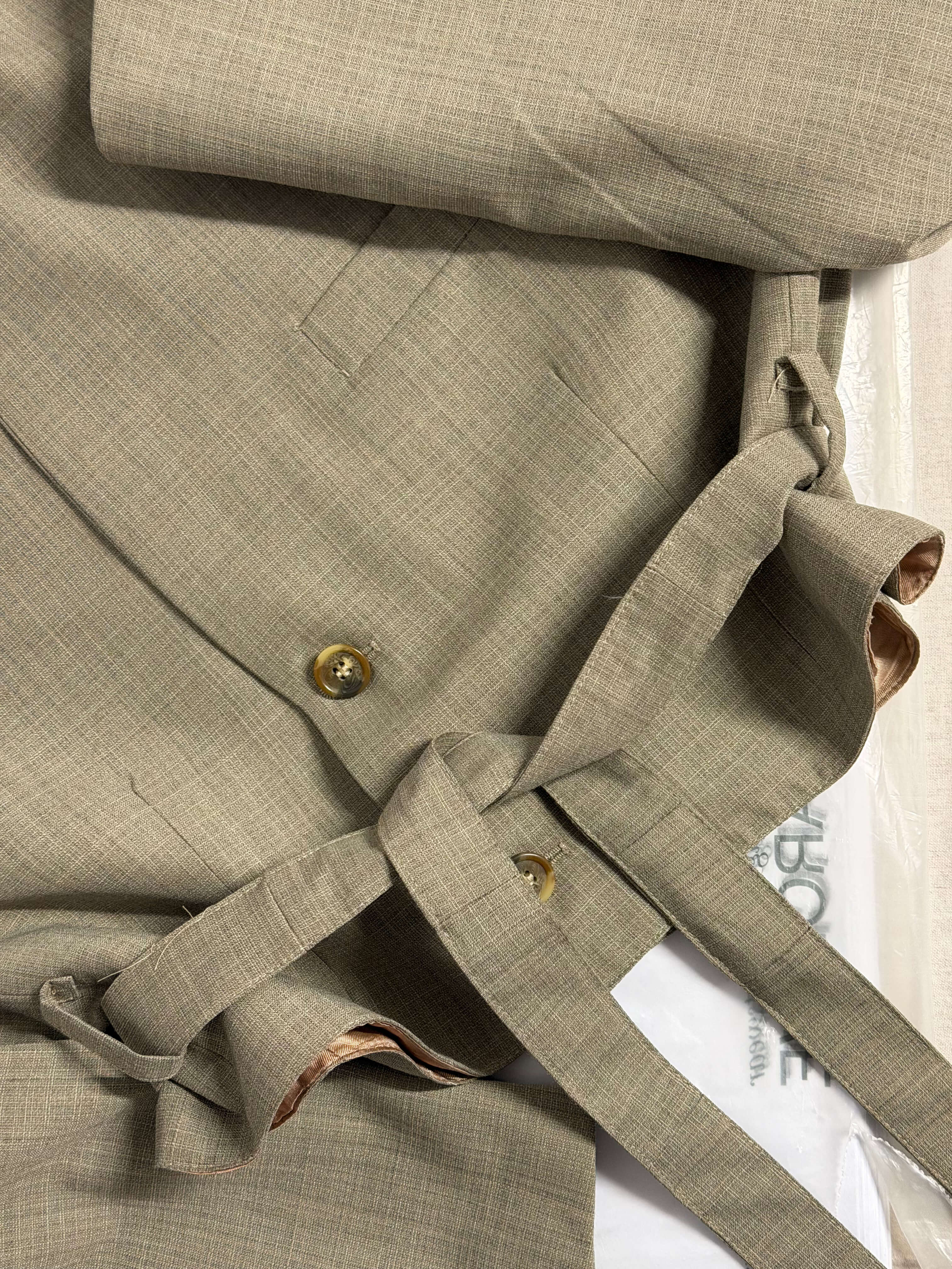 Tied-up Blazer - Light Green (M)