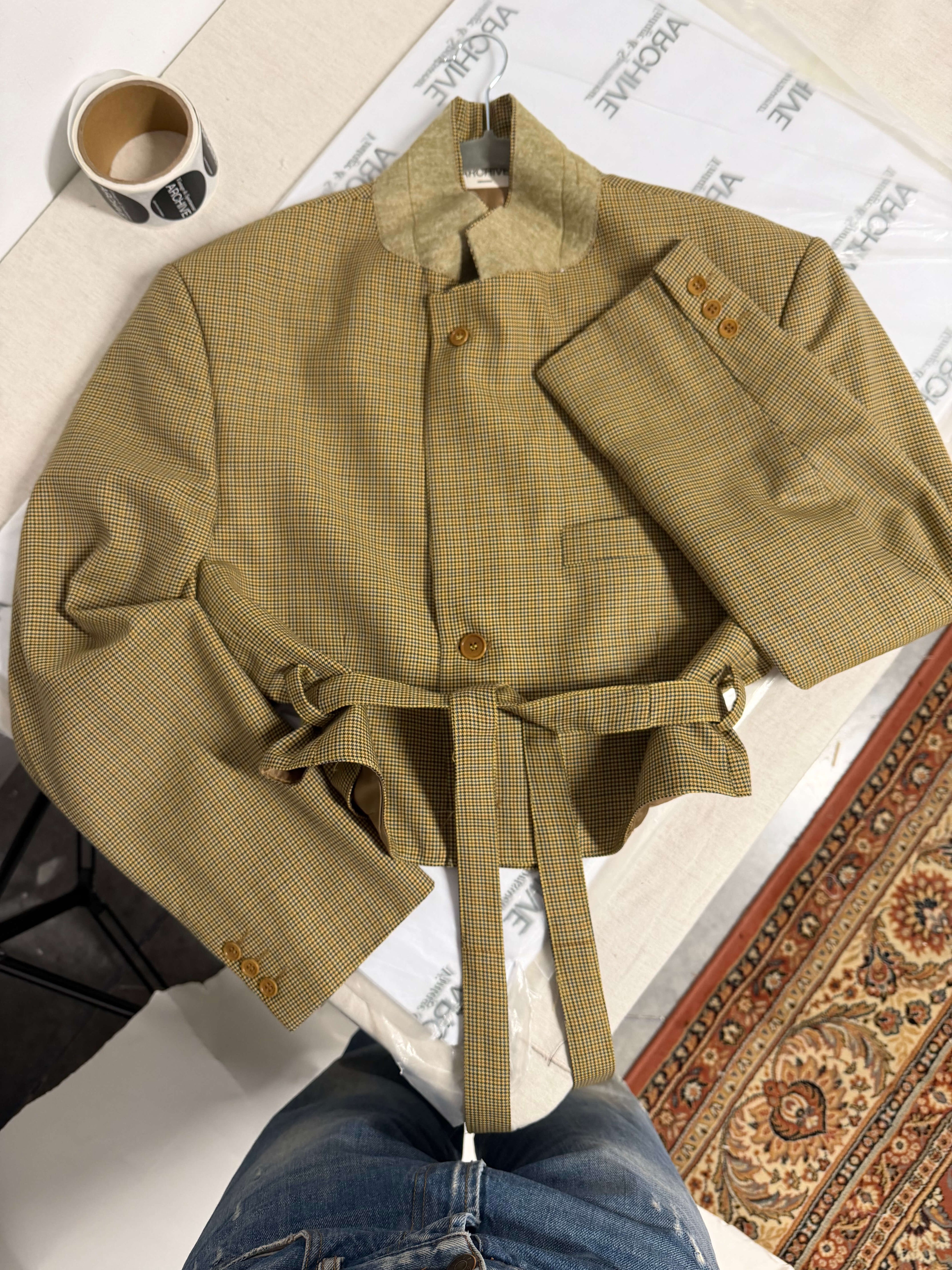 Tied-up Blazer - Checkred Perfection (XL)