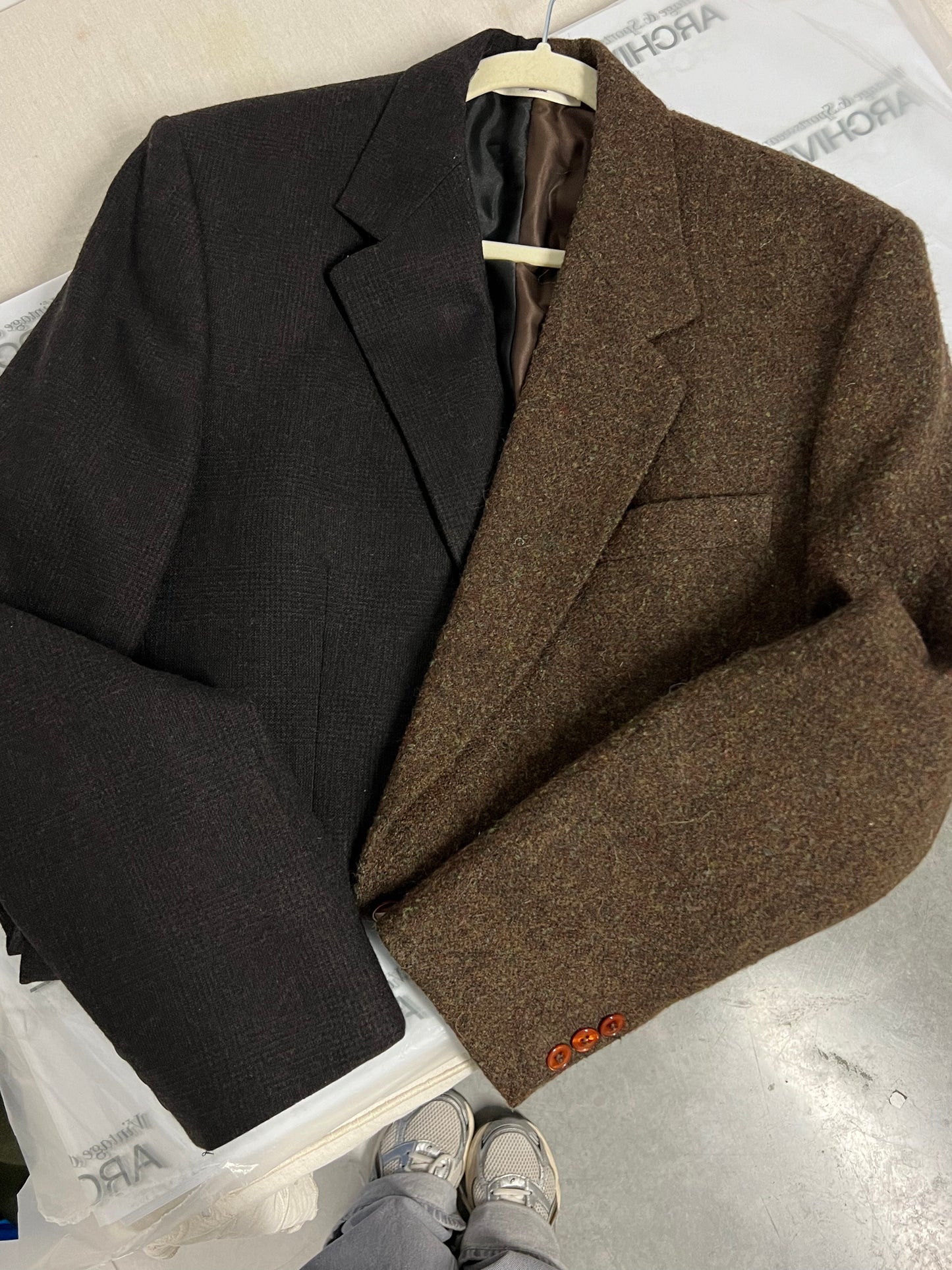 DUO Blazer - Textured Brown (XS/M)