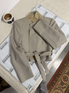 Tied-up Blazer - Light Cream (XS)
