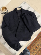 Bomber - Blue Checkred (M)