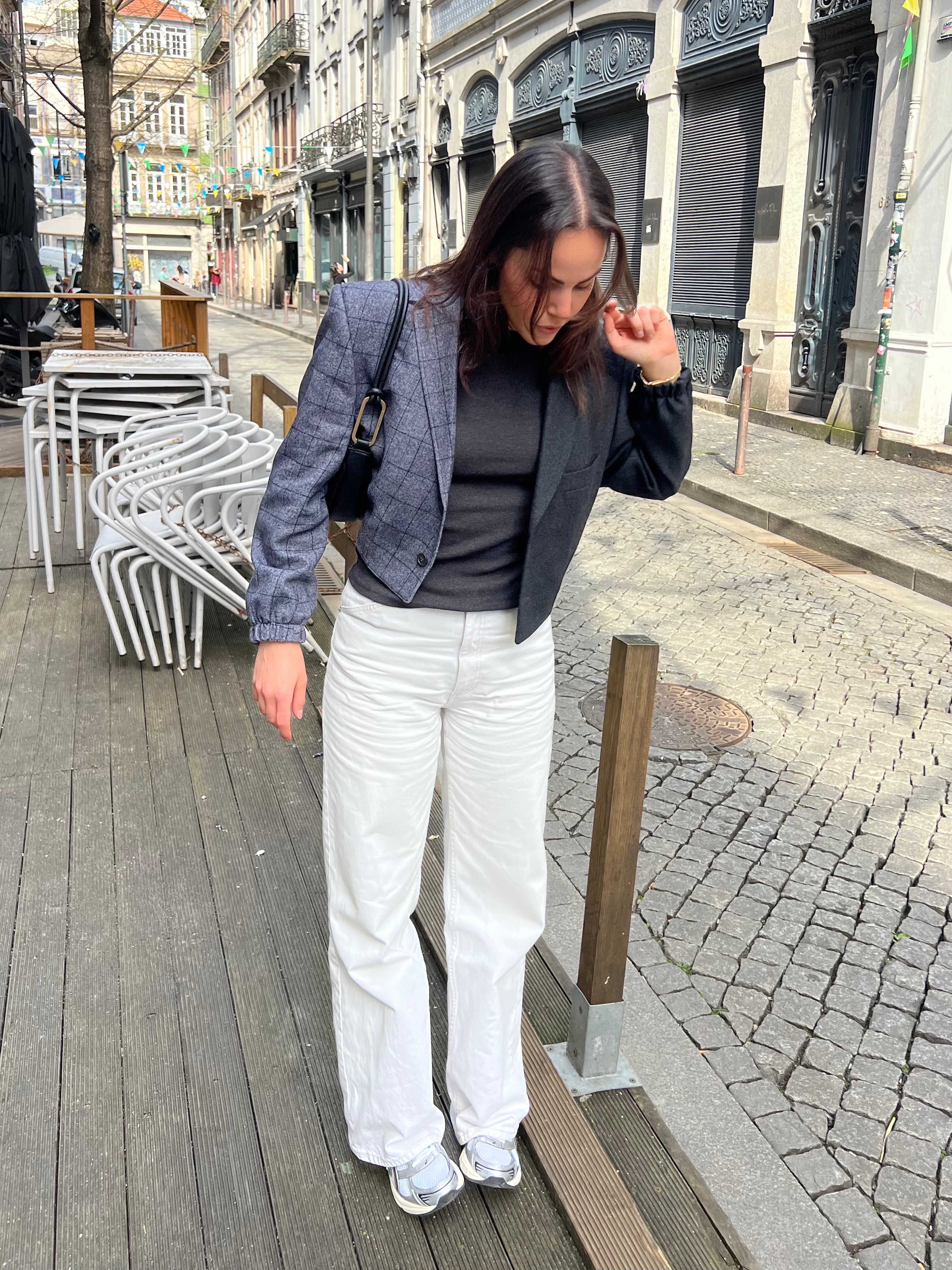 DUO Bomber - Purple & Grey (M)