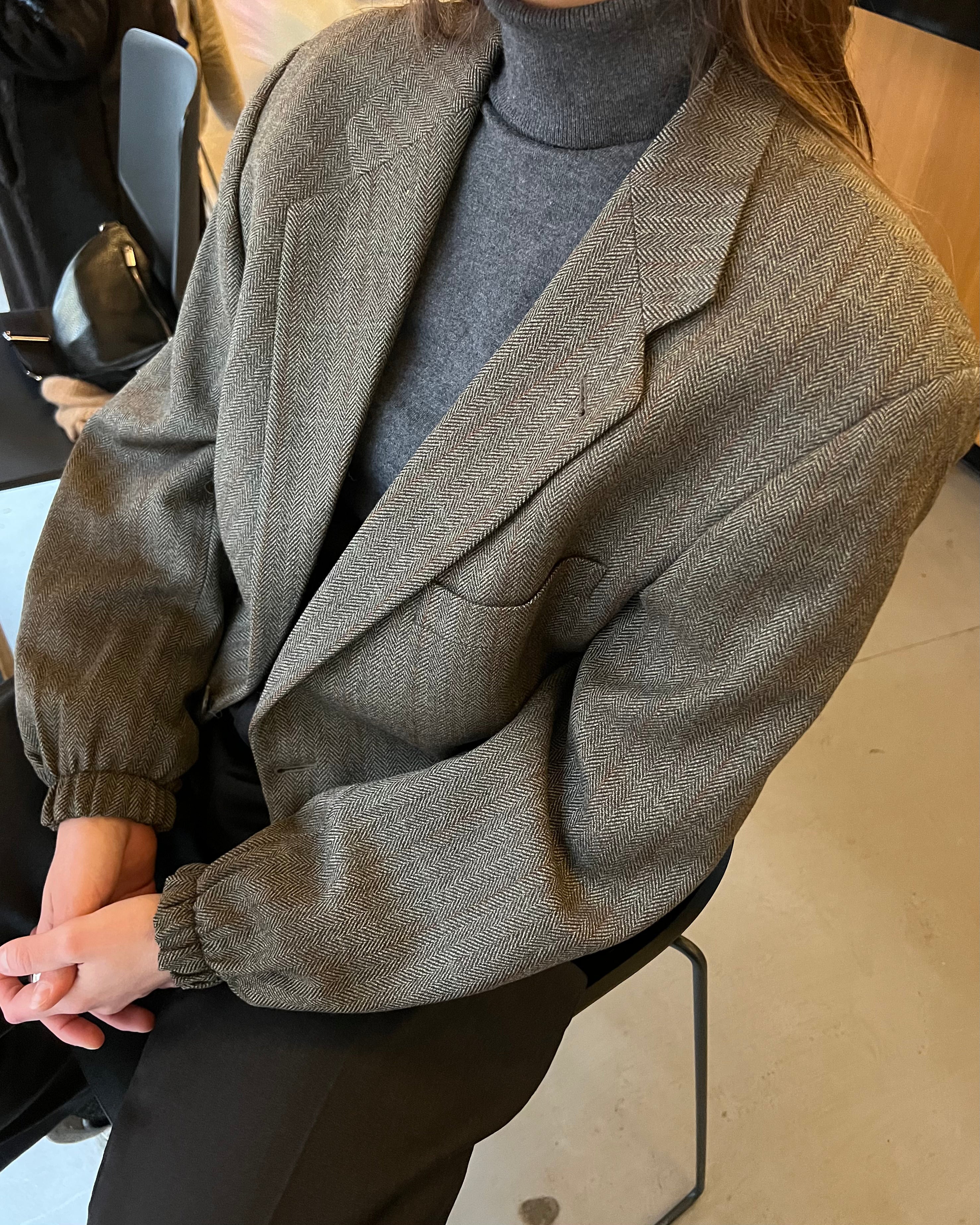 Bomber - Brownish Textured (XS/M)