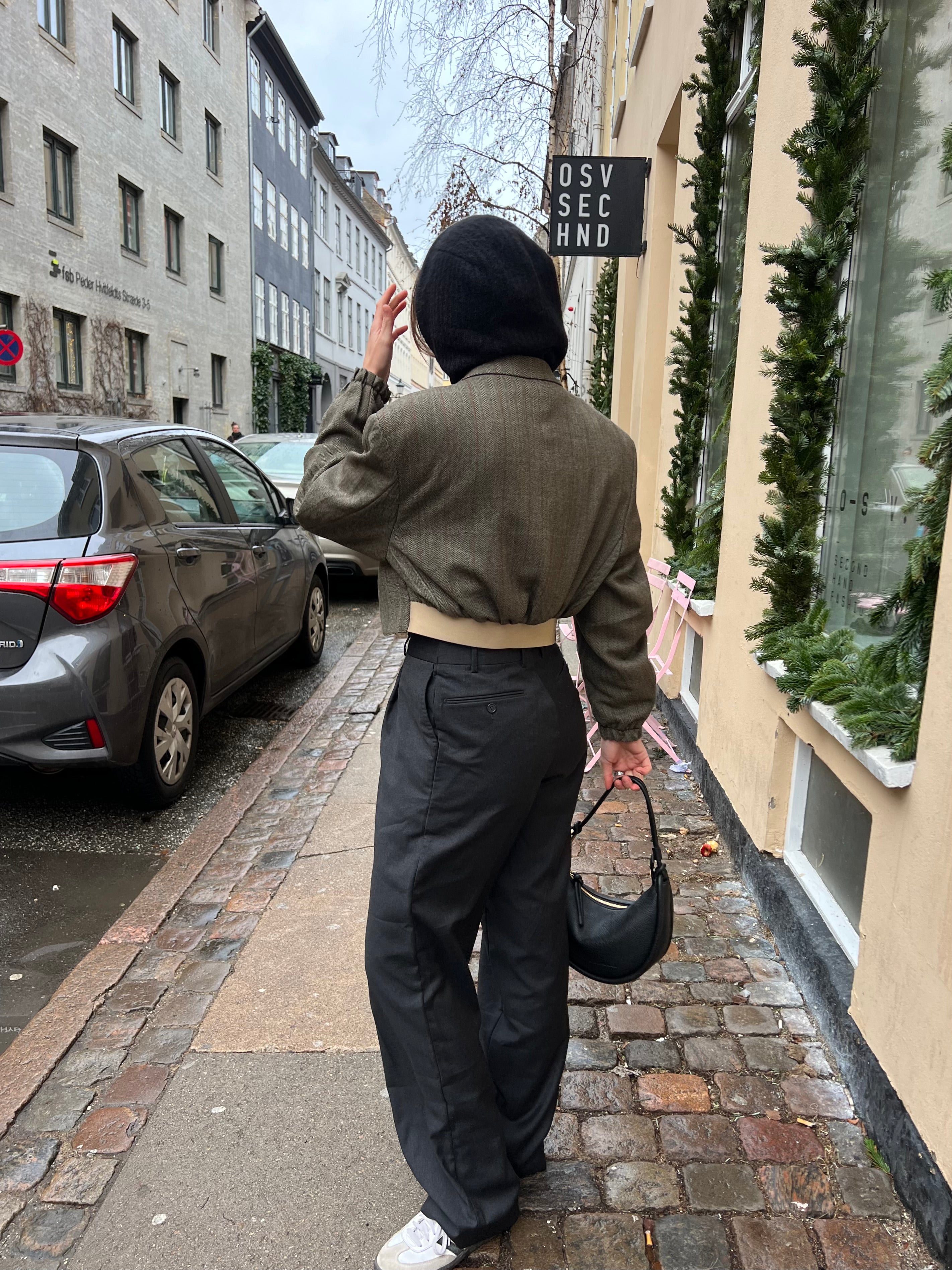 Trousers - Black Tailored (M)