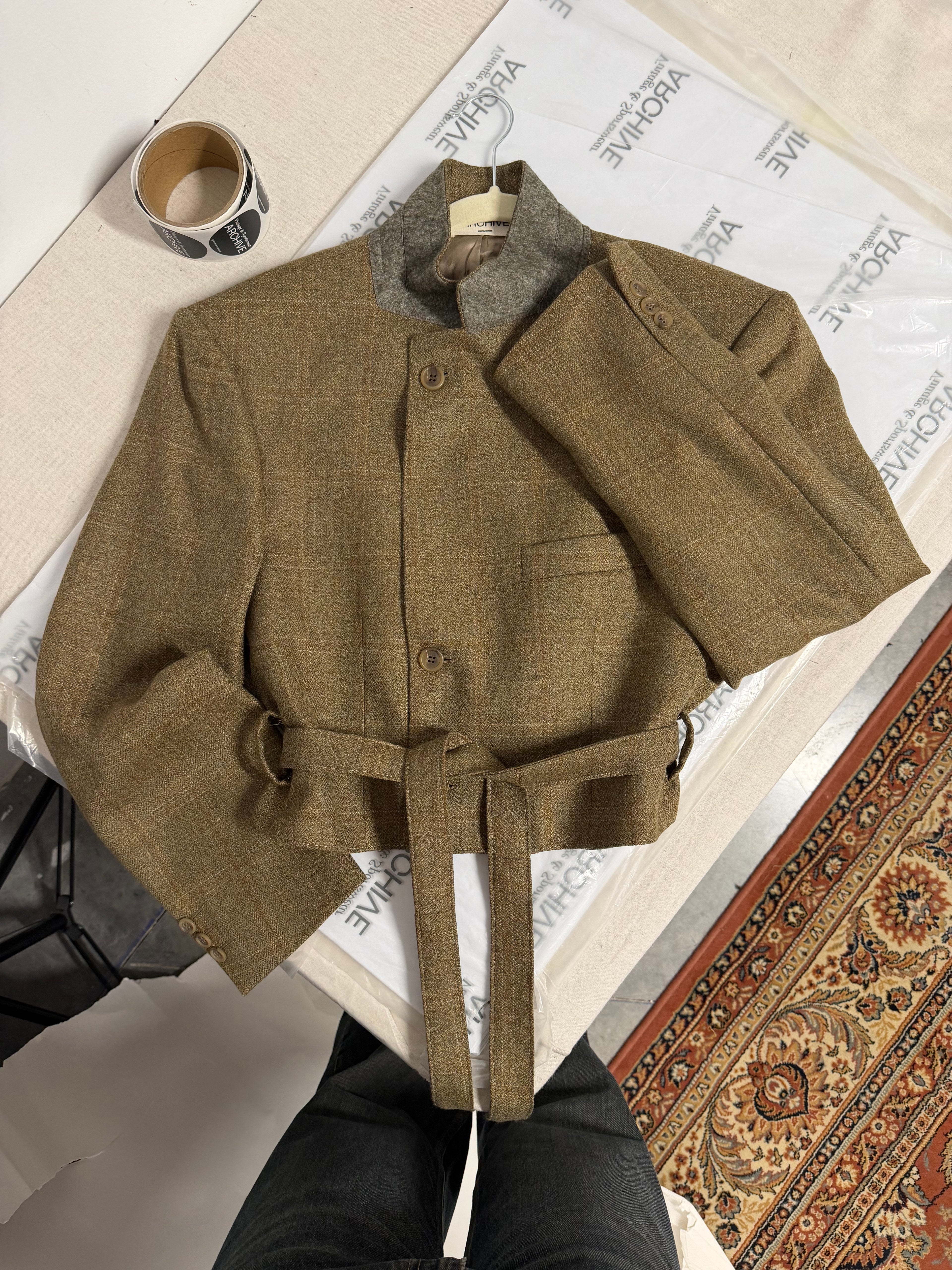Tied-up Blazer - Oatmeal (M)