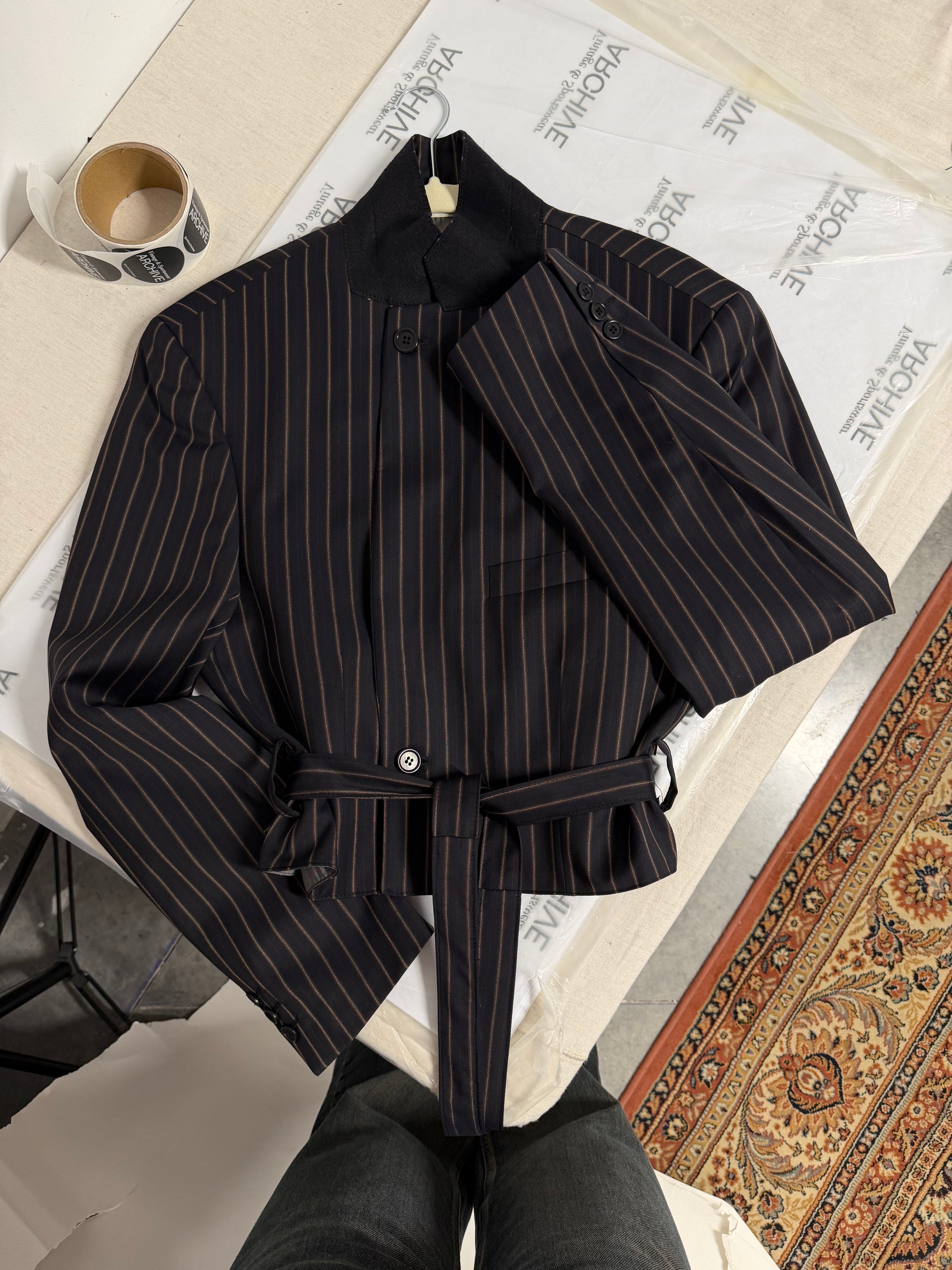 Tied-up Blazer - Fine Dark Navy (S)