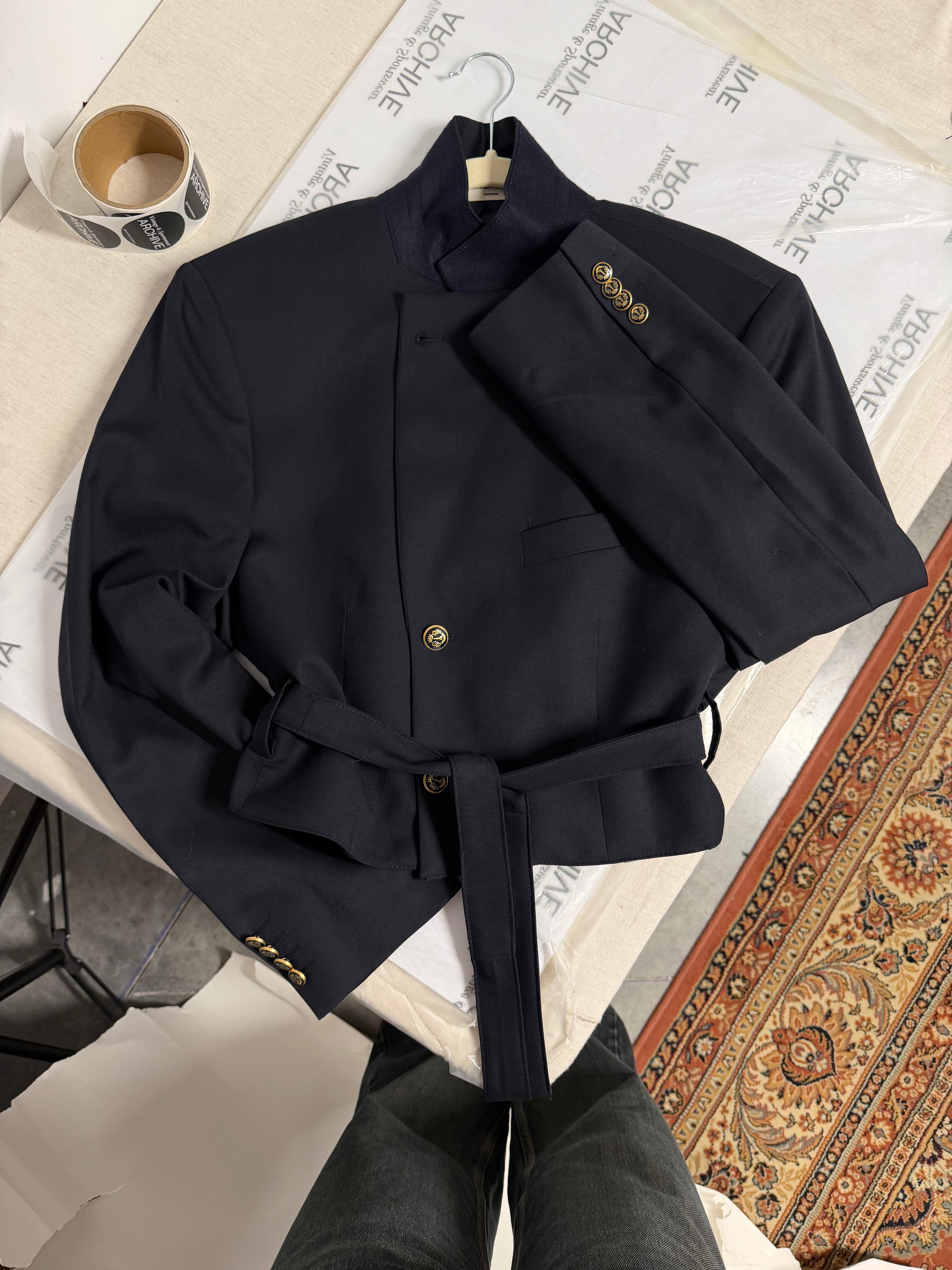 Tied-up Blazer - Oxford Navy (L)