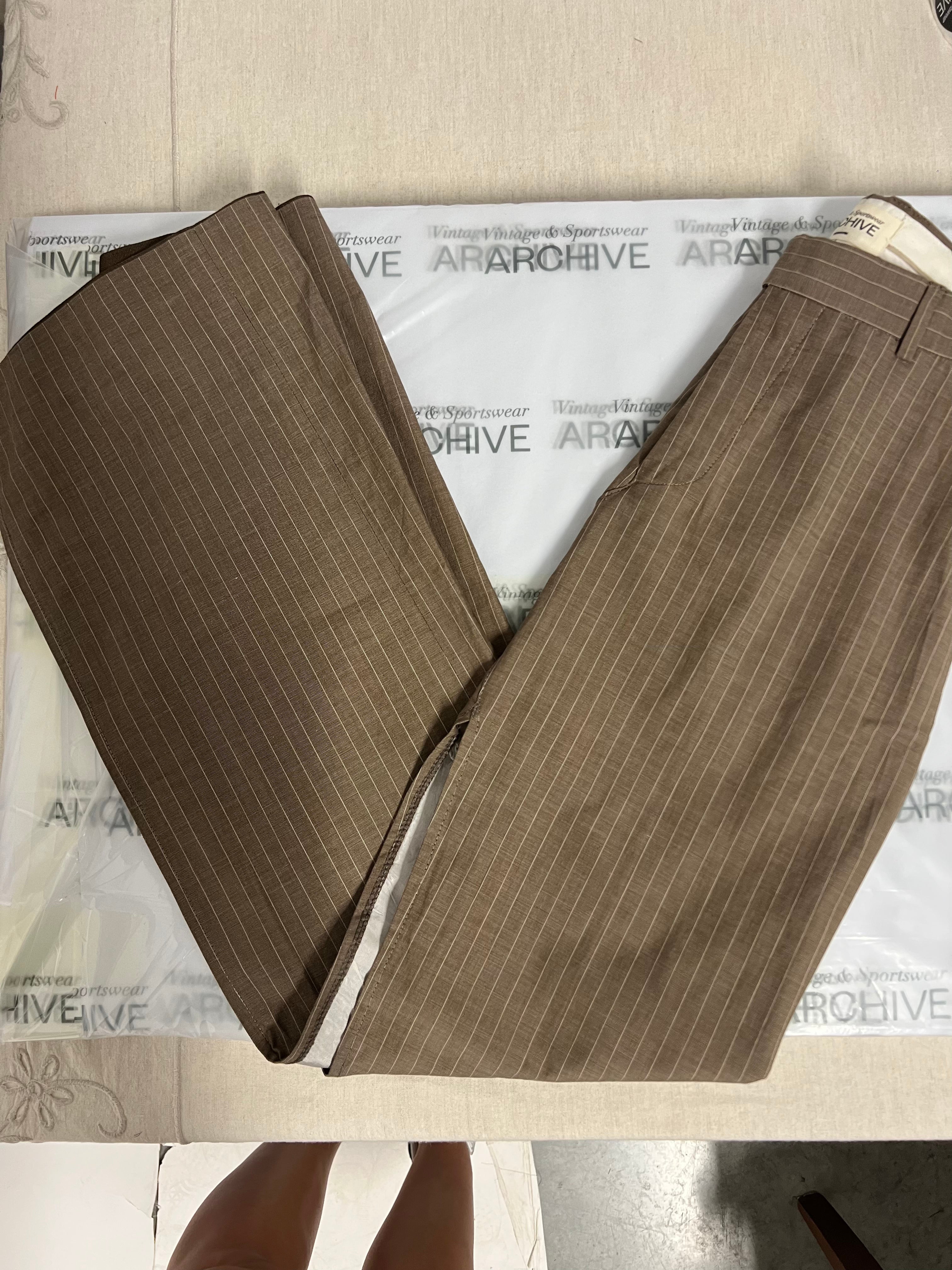 Jupe longue - Beige à rayures blanches (XXS/XS)