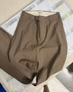 Falda larga - Líneas blancas beige (XXS/XS)