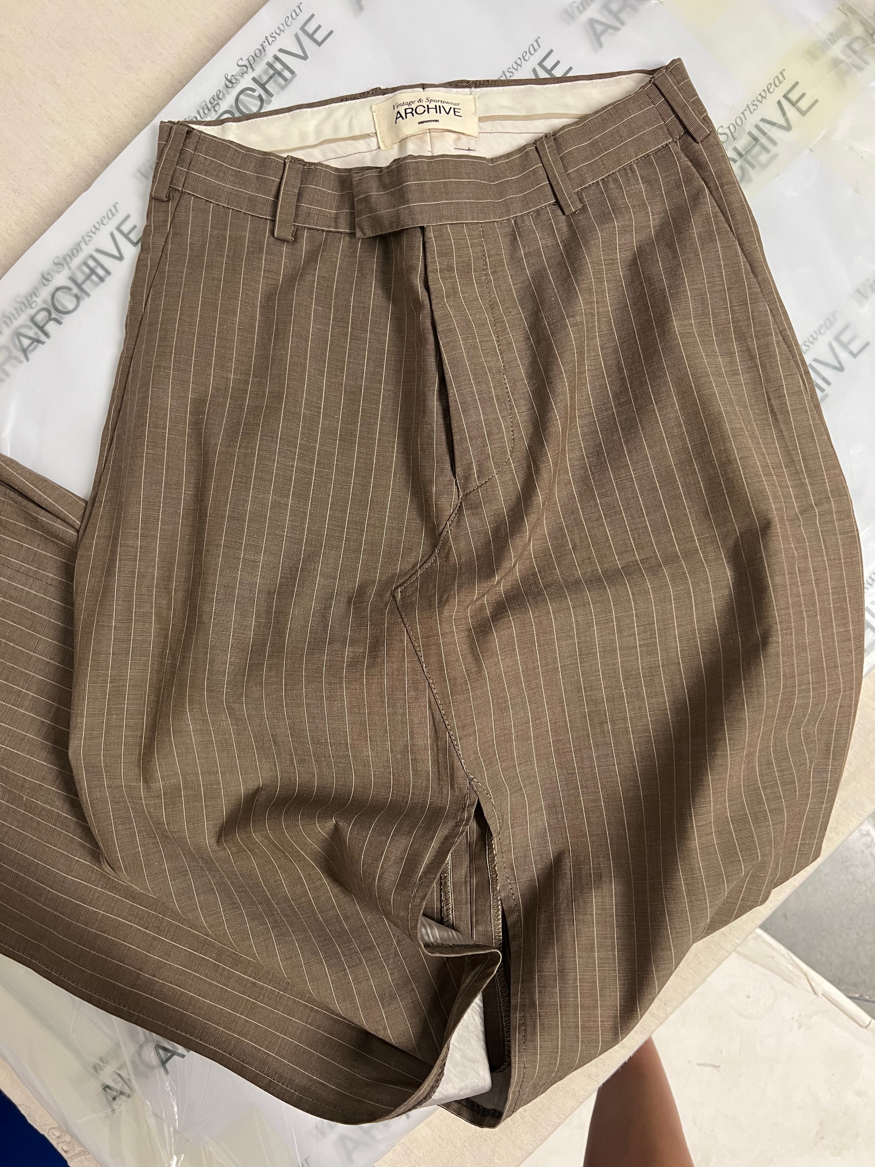 Jupe longue - Beige à rayures blanches (XXS/XS)