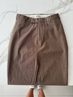 Falda larga - Líneas blancas beige (XXS/XS)