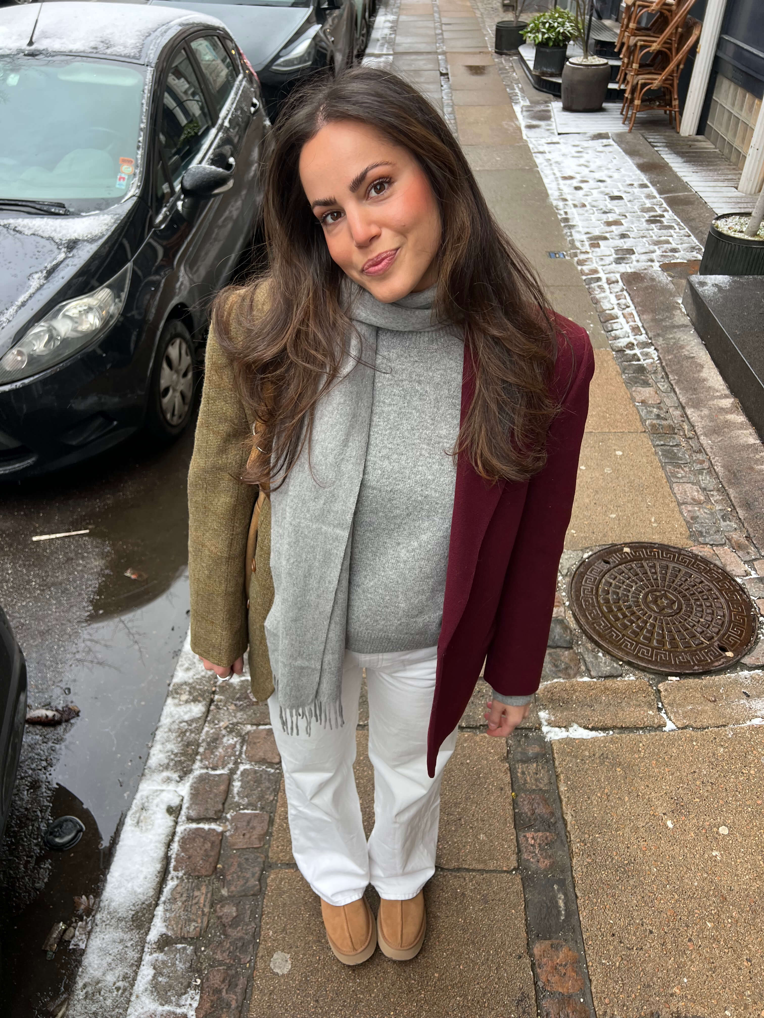 DUO Blazer - Cashmere Burgundy (S/L)