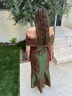 Two Pieces Set - Dark Olive, size 36