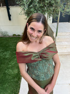 Two Pieces Set - Dark Olive, size 36