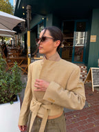 Tied-up Blazer - Cream (L)