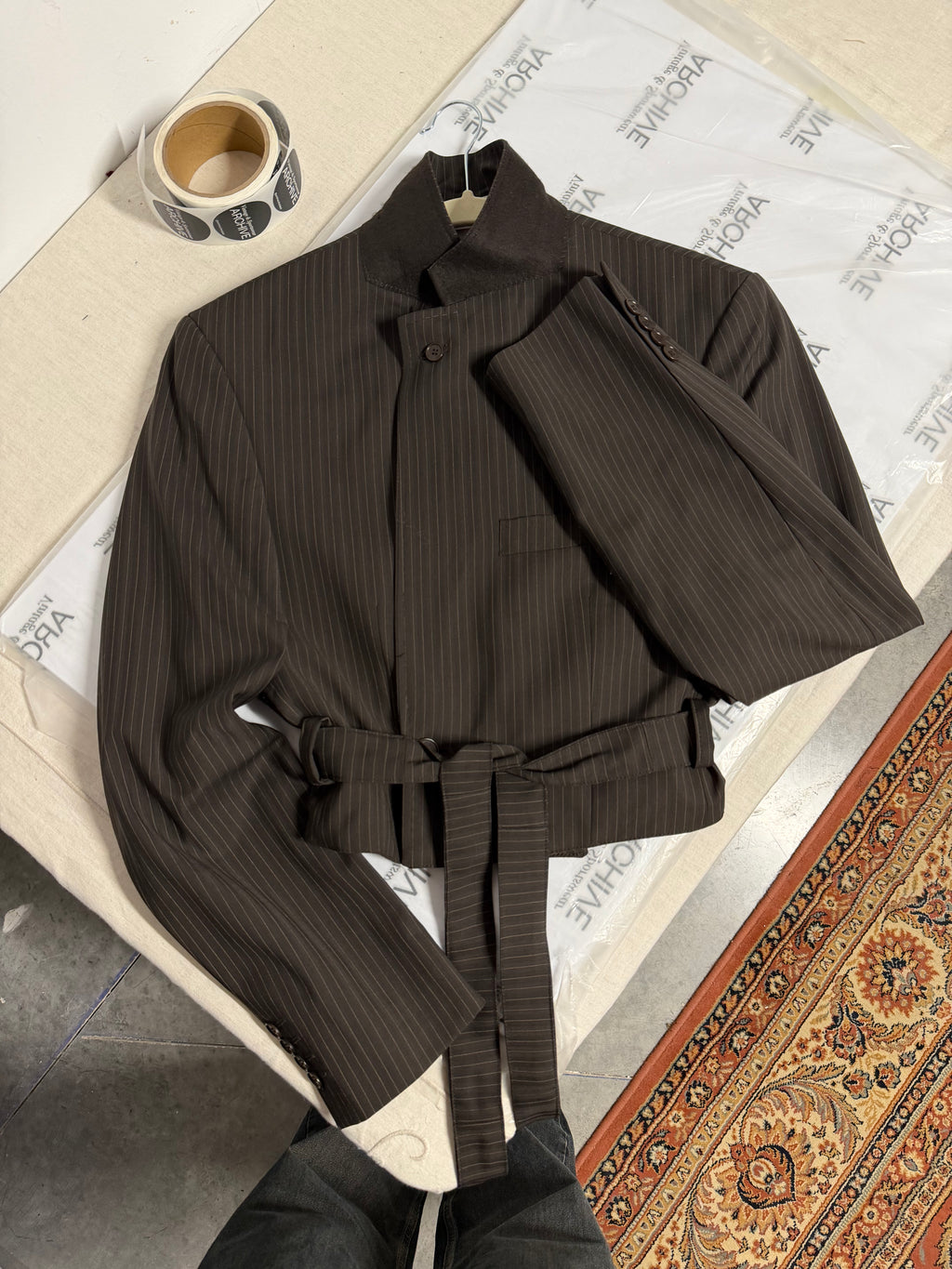 Tied-up Blazer - Brownie (M)