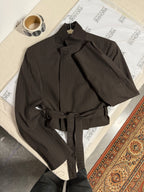 Tied-up Blazer - Brownie (M)