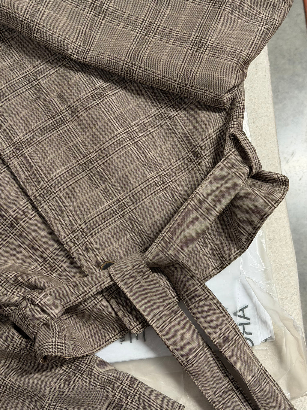 Tied-up Blazer - Pinky Brown (S)