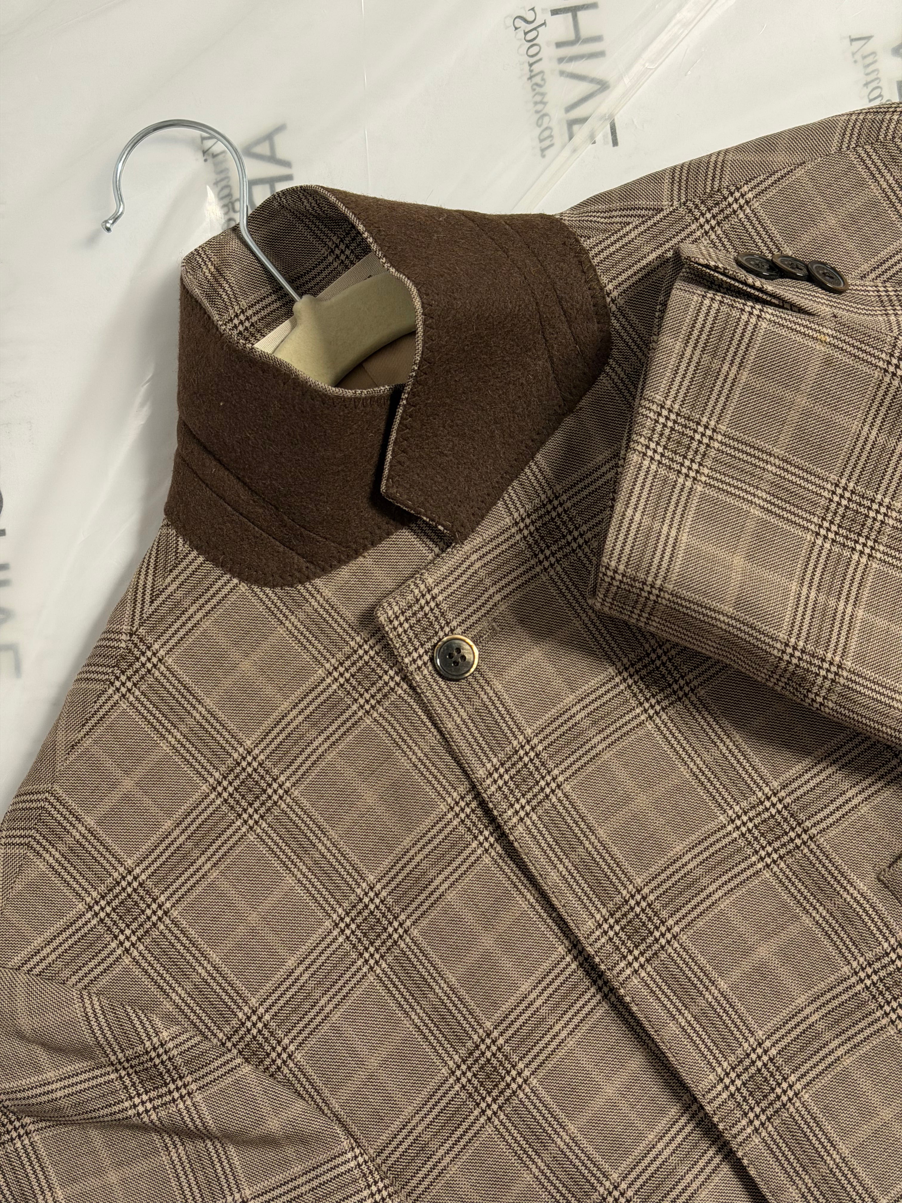 Tied-up Blazer - Pinky Brown (S)