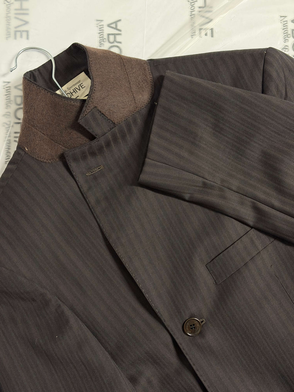 Tied-up Blazer - Dark Brown (XXS)
