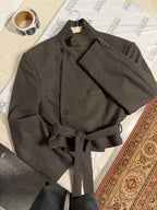 Tied-up Blazer - Vintage Green (L)