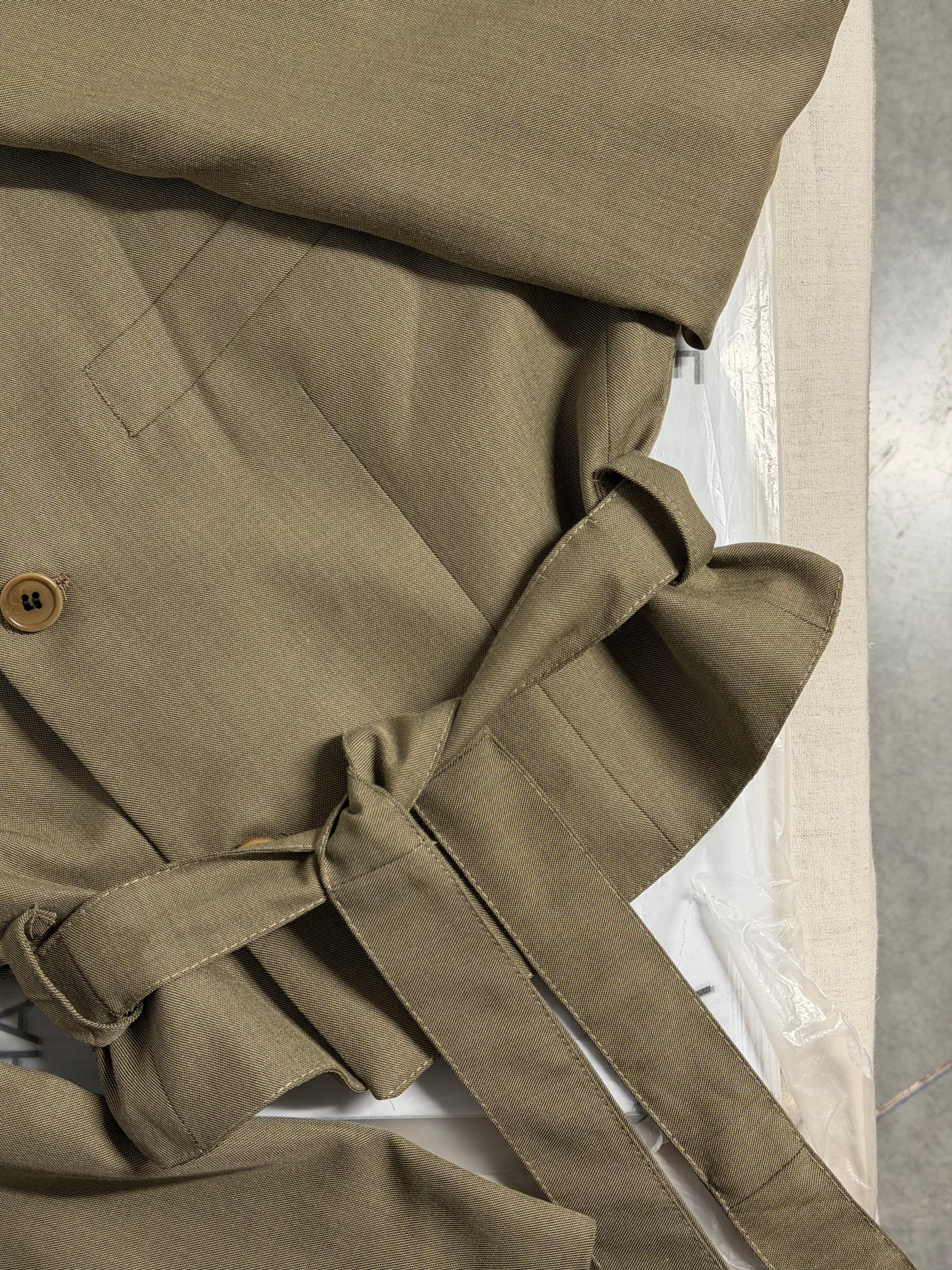 Vegan Tied-up Blazer - Soft Green (M)