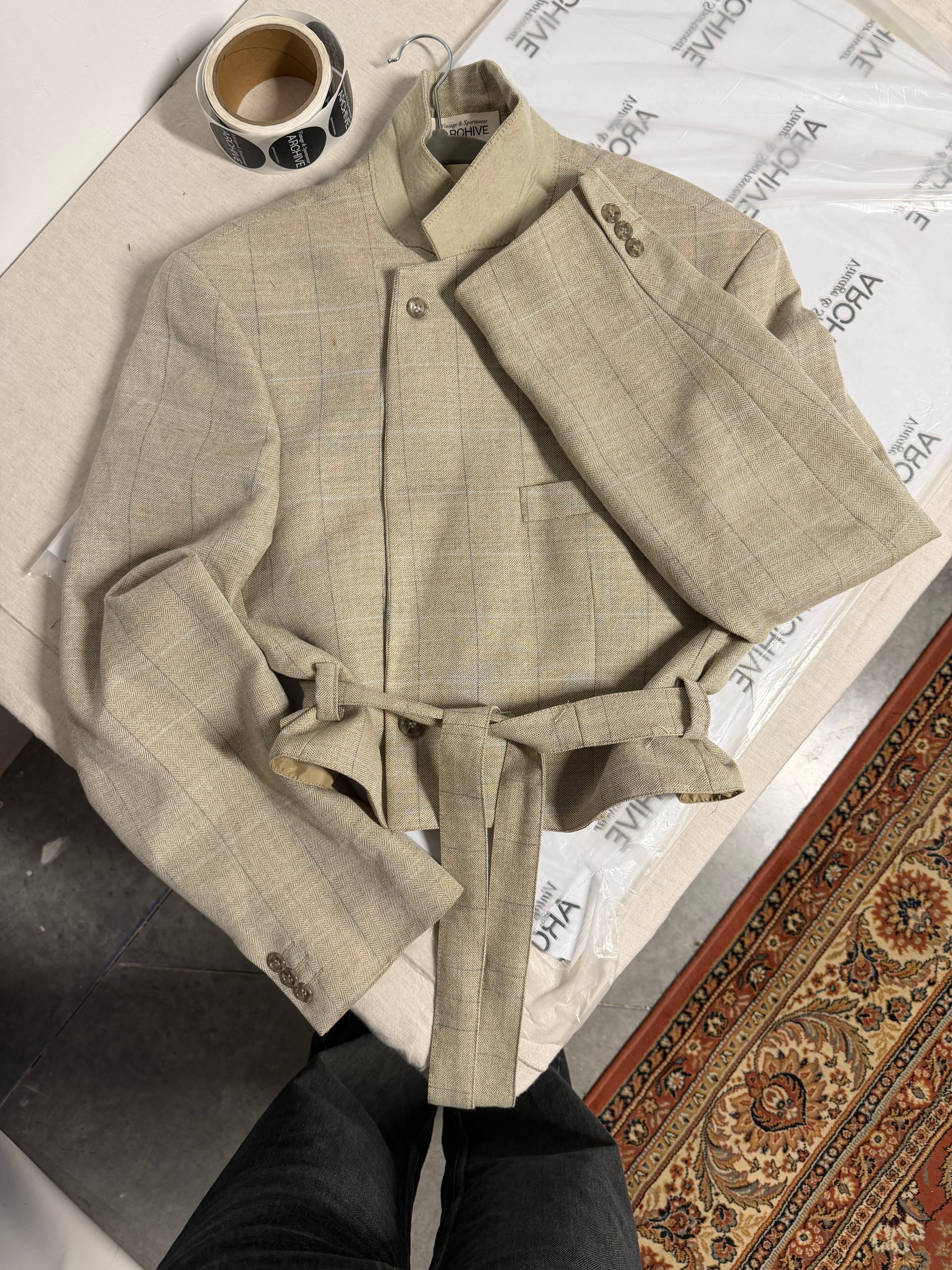 Tied-up Blazer - Light Oatmilk (L)