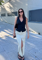 Jupe longue - Beige clair (S)